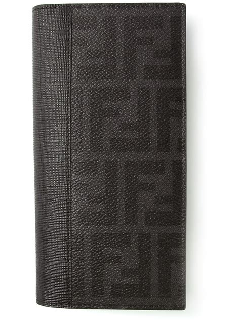 fendi inspired wallet|fendi men's long wallet.